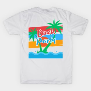 "Beach Party" Design T-Shirt